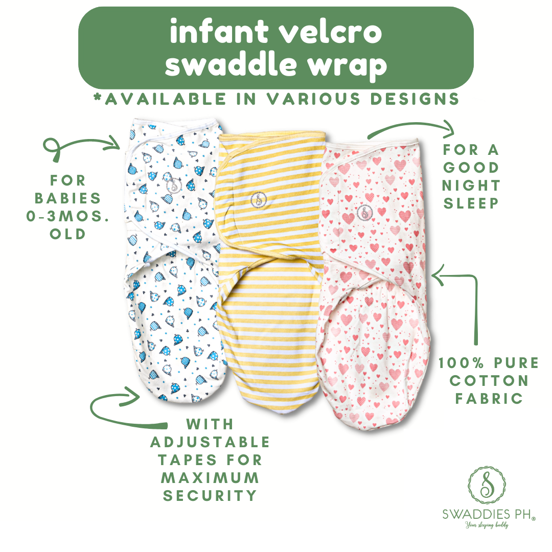 Swaddies PH Infant Velcro Swaddle Wrap SwaddiesPH