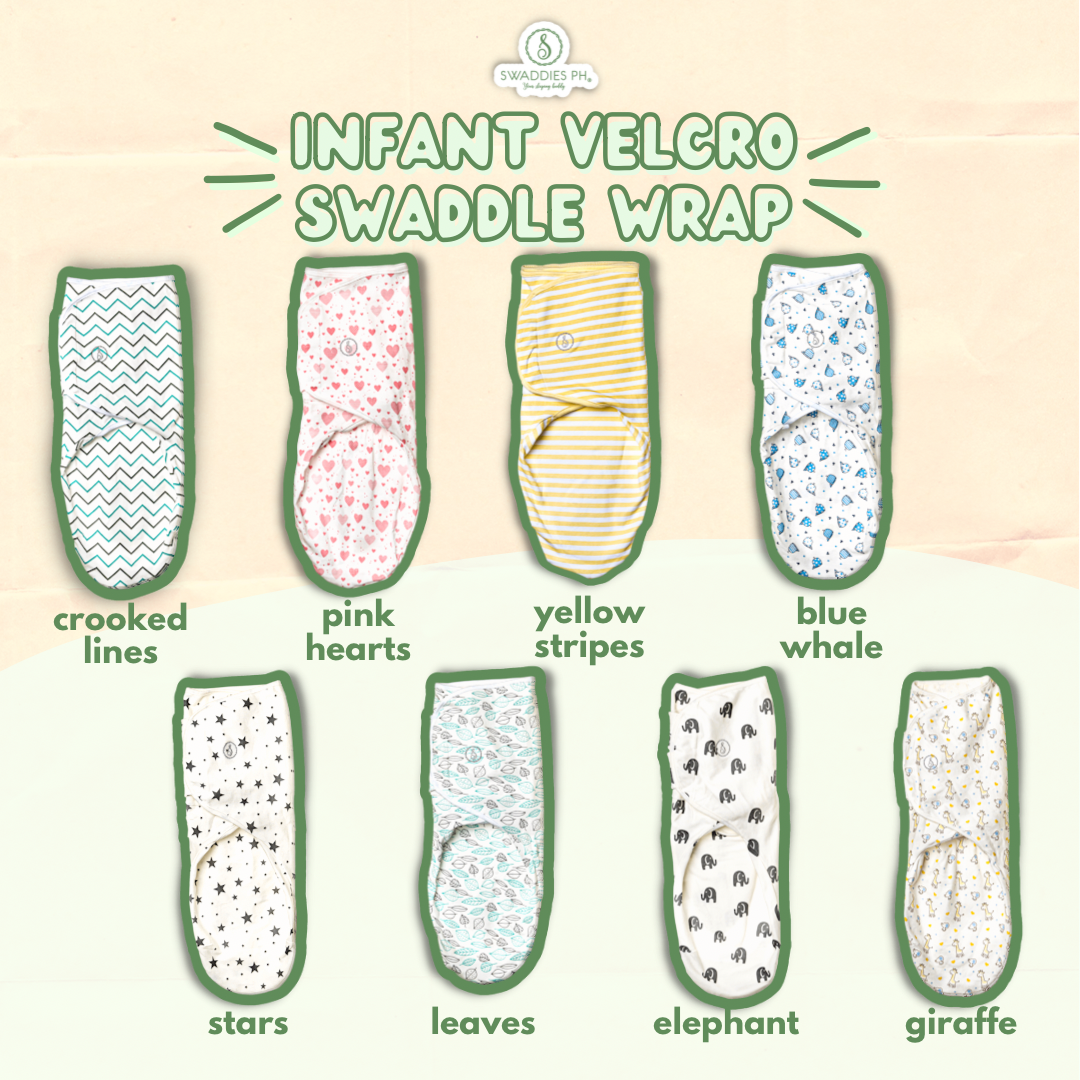Swaddies PH Infant Velcro Swaddle Wrap SwaddiesPH