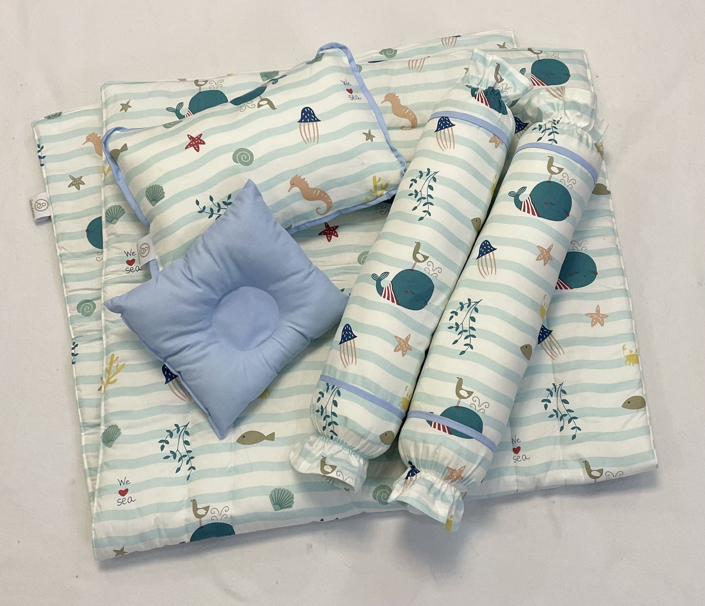 8pc Premium Crib Bedding Set