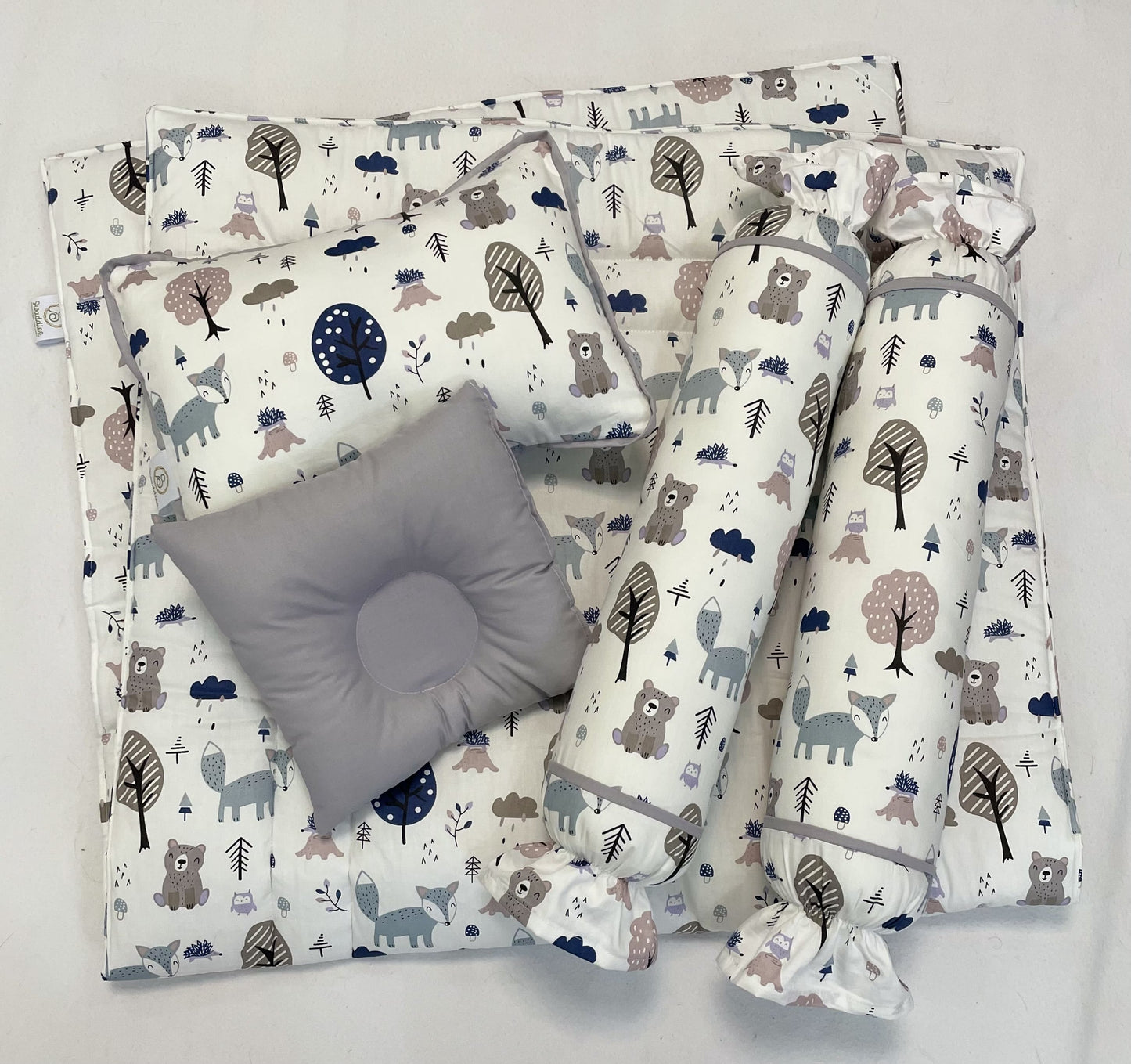 8pc Premium Crib Bedding Set