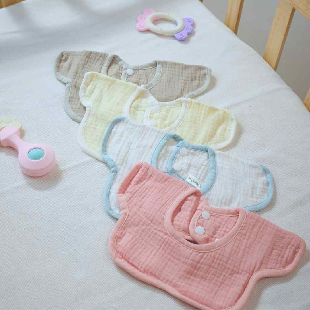 Cloud Drool Bib (Set of 4)