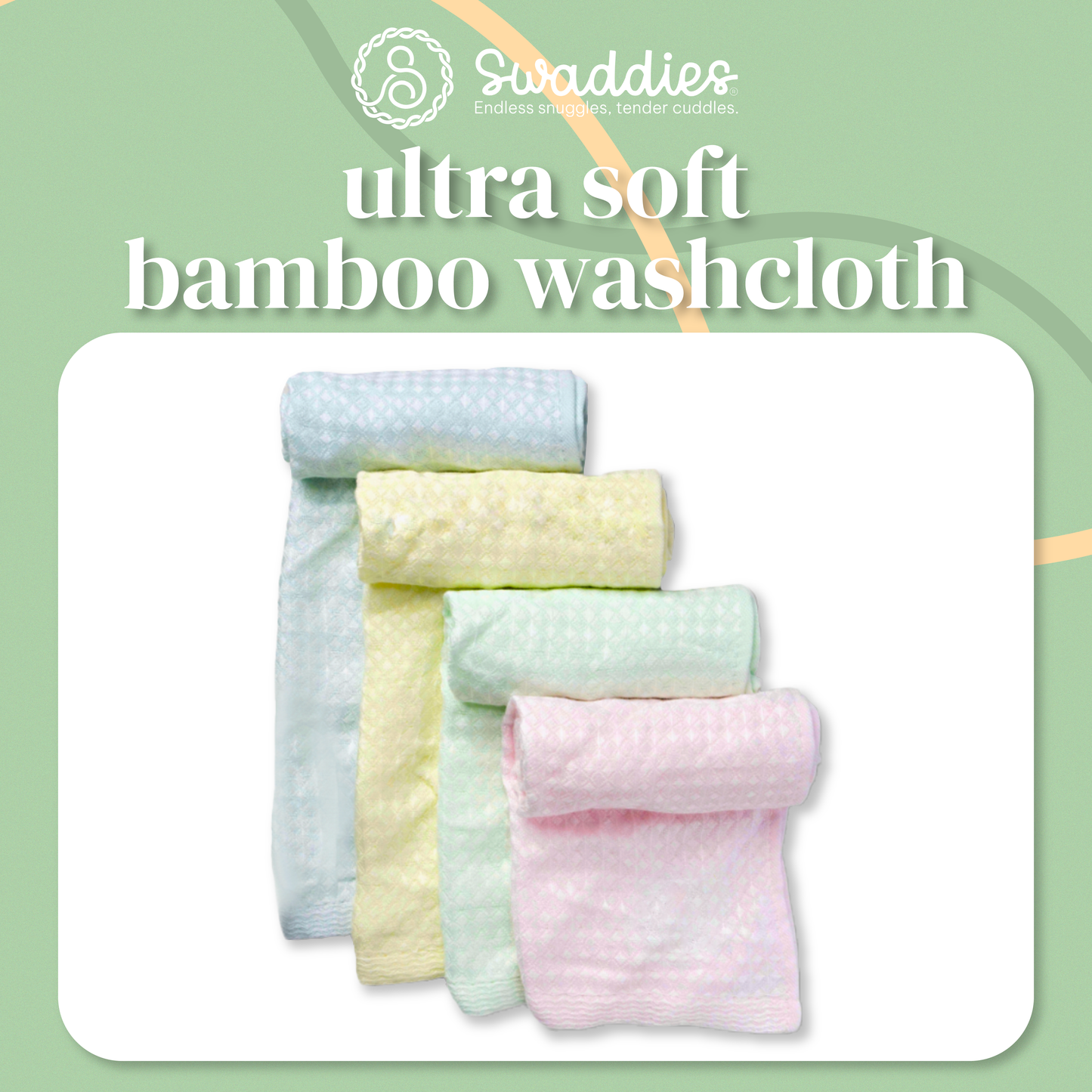Ultra Soft Bamboo Washcloth