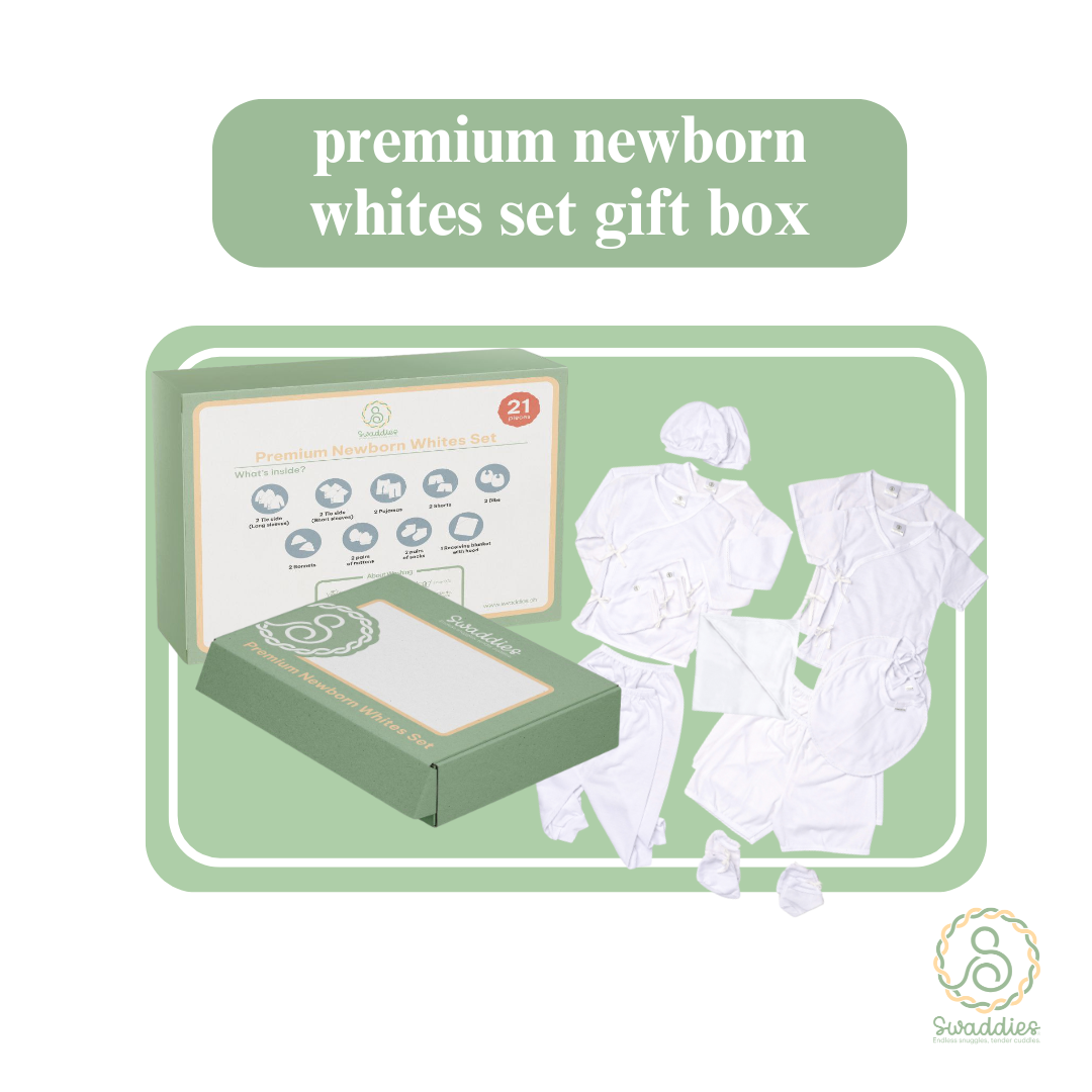 21pc Premium Newborn Whites Set