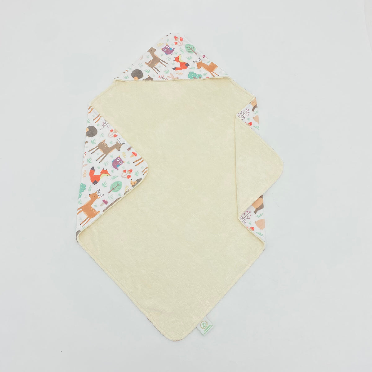 Premium Soft Hooded Towel  0-36mos Dual-layer