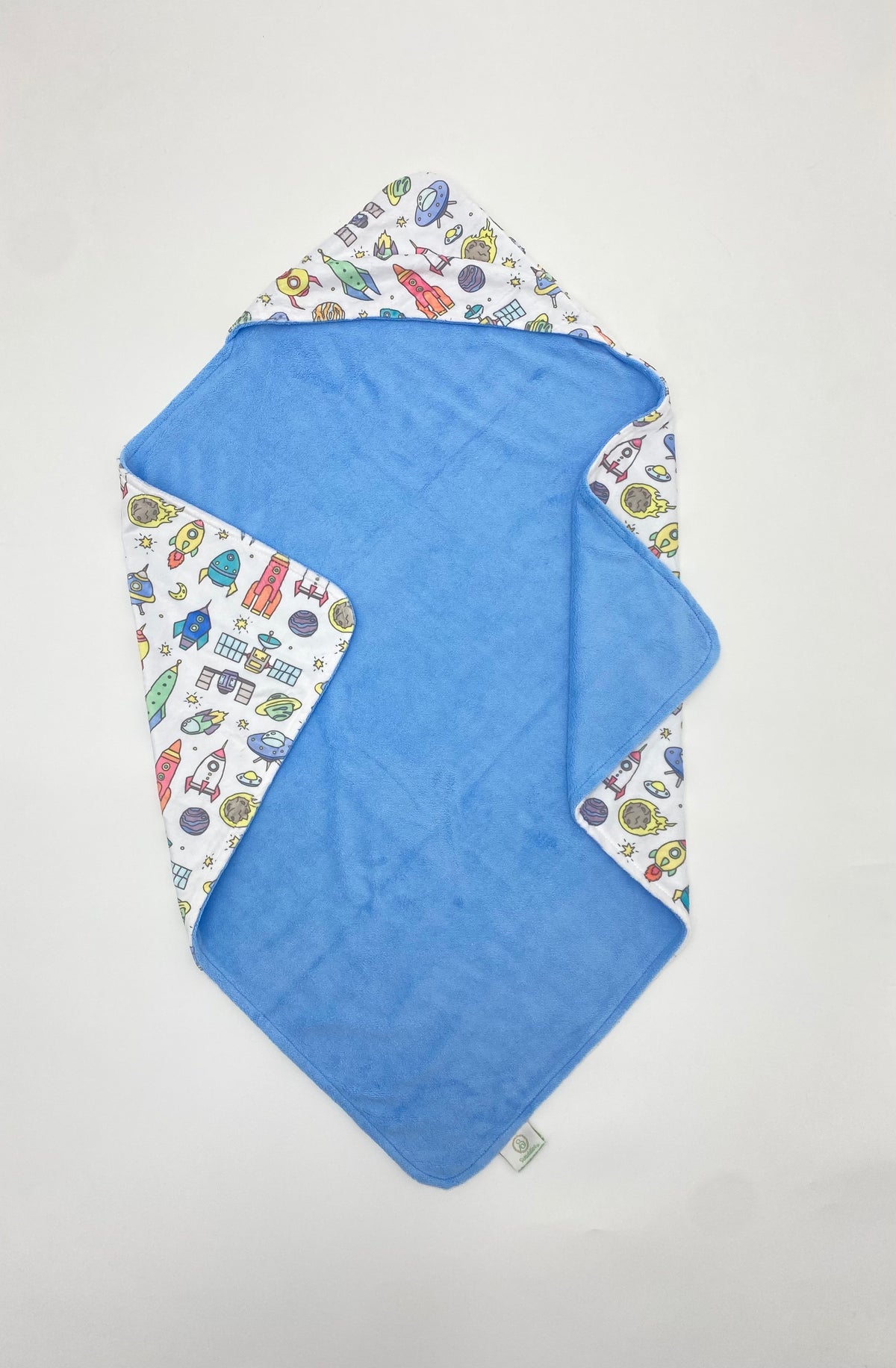 Premium Soft Hooded Towel  0-36mos Dual-layer