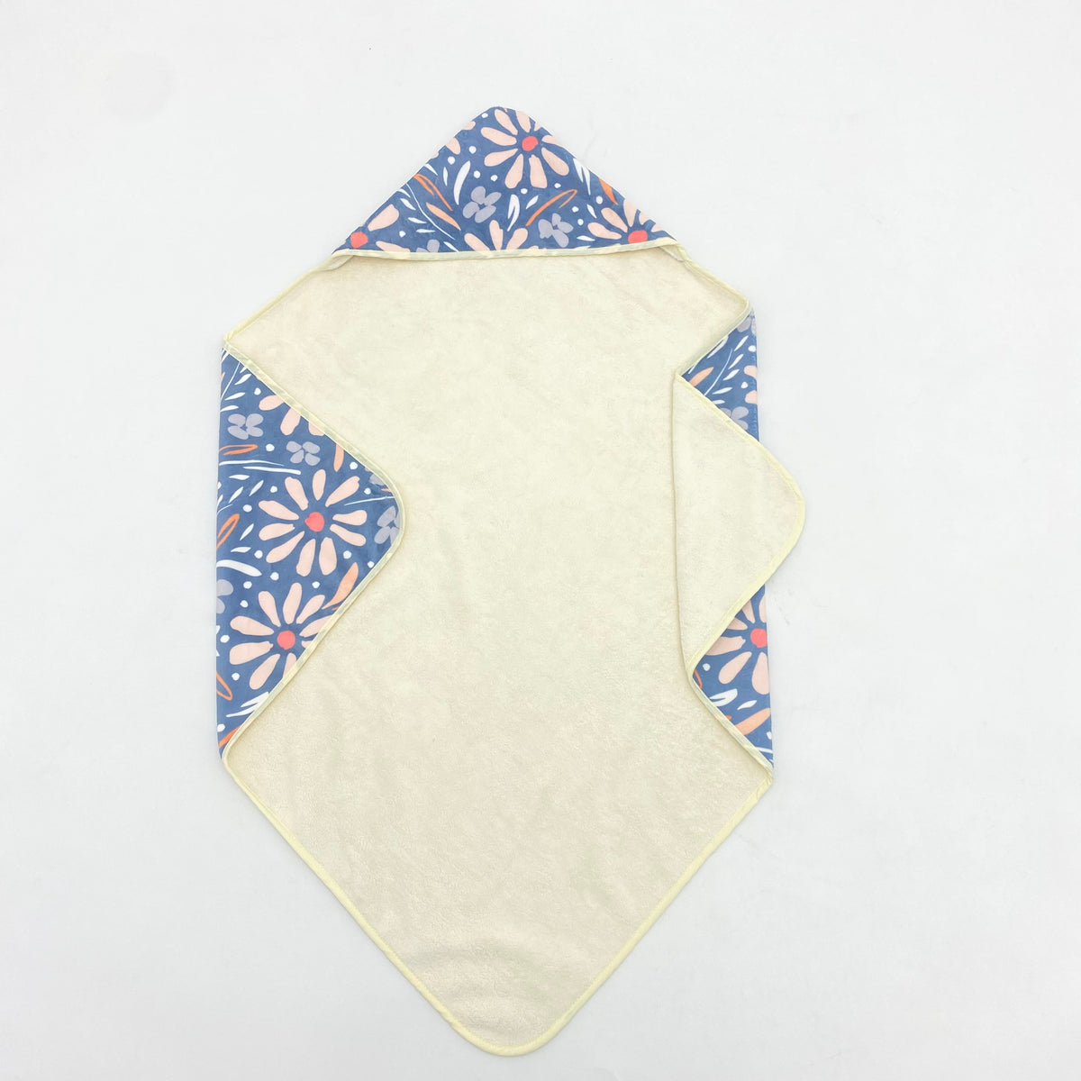 Premium Soft Hooded Towel  0-36mos Dual-layer