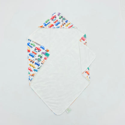 Premium Soft Hooded Towel  0-36mos Dual-layer