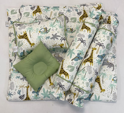 8pc Premium Crib Bedding Set