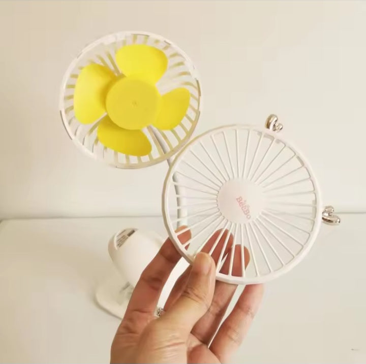 Beebo Portable Rechargeable Fan Removeable Cover