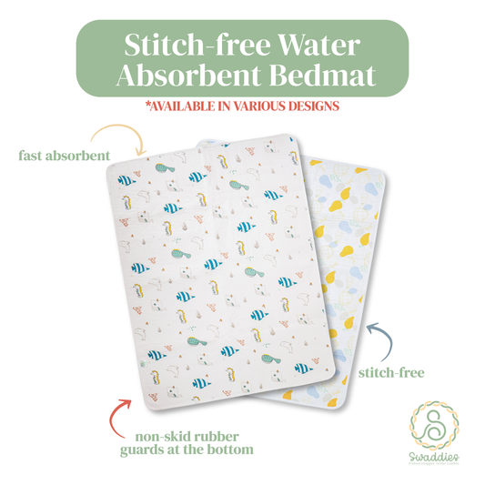 Stitch-free Water Absorbent Bedmat