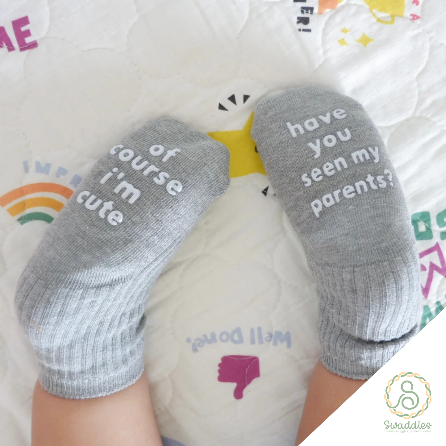 Baby Non-slip Socks (Terry Cotton)