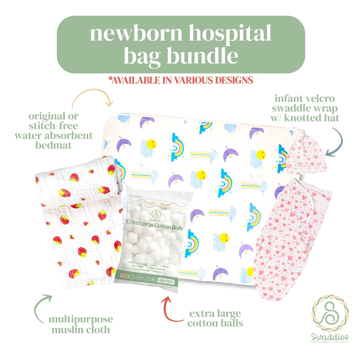 Newborn Hospital Bag Bundle