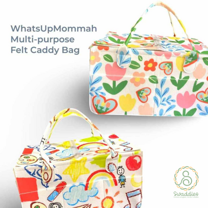 Felt Caddy Bag Mulipurpose Organizer by Whatsupmommah