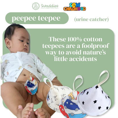 Peepee Teepee Random Print (Urine Catcher)