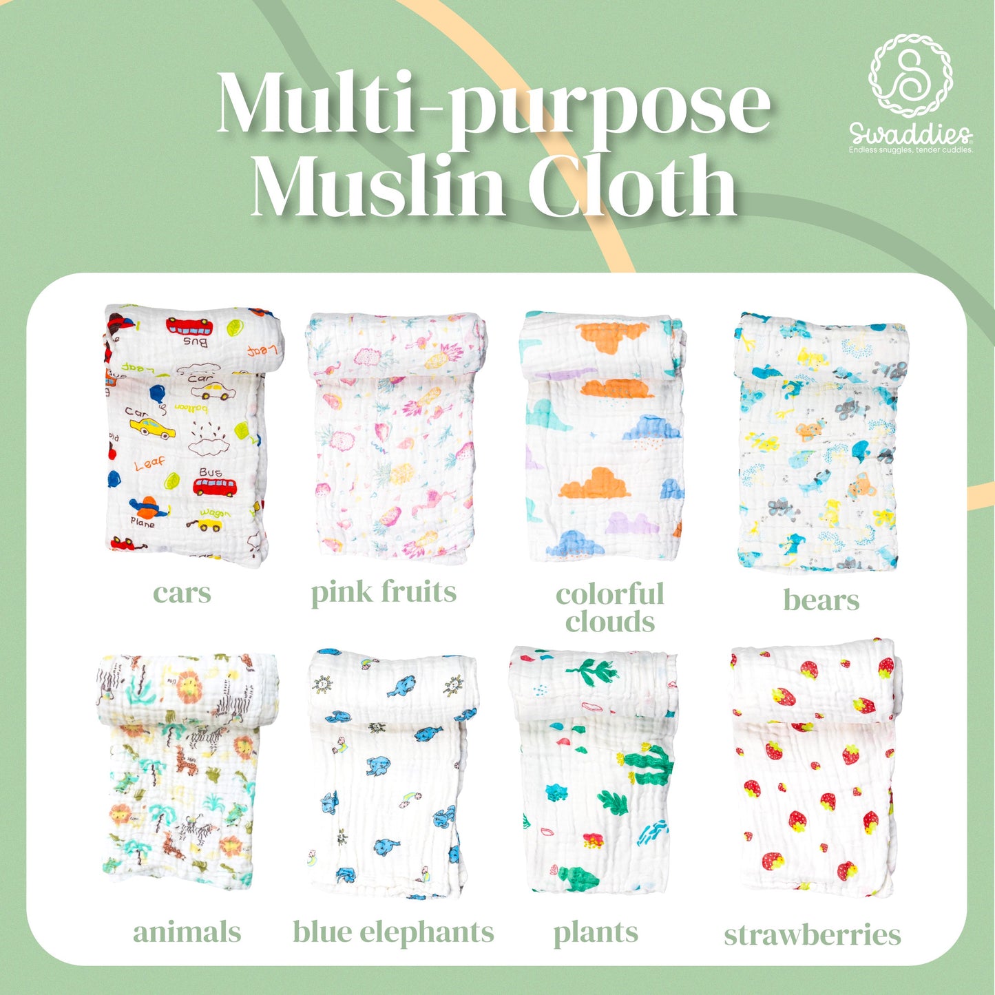 Multi-purpose Muslin Cloth