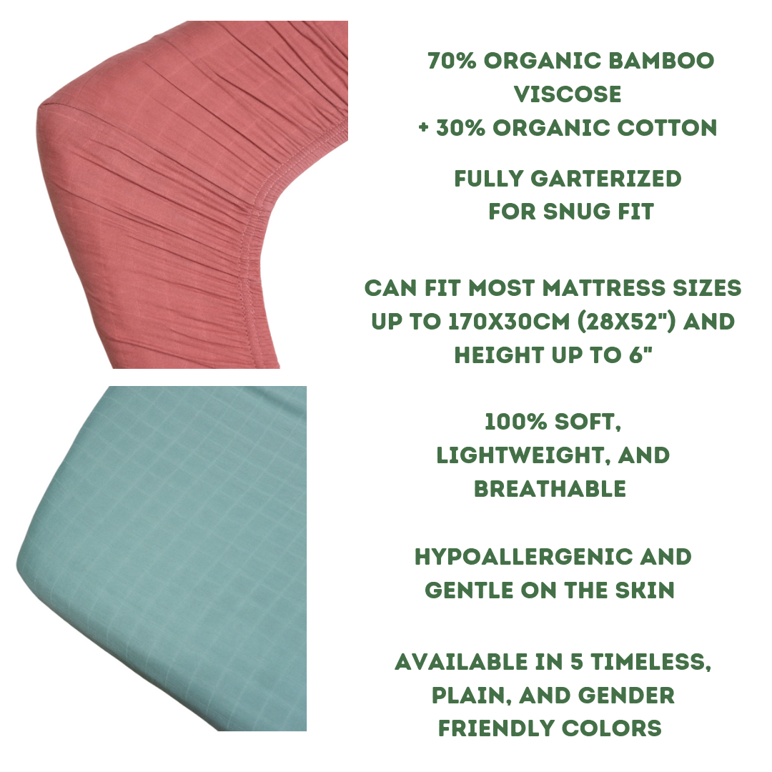 Organic Bamboo Fitted Sheet